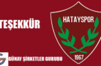 GÜNAY ŞİRKETLER GRUBU TEŞEKKÜR