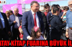 HATAY KİTAP FUARINA BÜYÜK İLGİ
