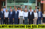 PALMİYE HASTANESİNE ÇOK ÖZEL ZİYARET