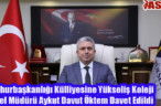 Cumhurbaşkanlığı Külliyesine Özel Arsuz Yükseliş Koleji Bilim Kampüsü Genel Müdürü Aykut Davut Öktem Davet Edildi.