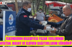 İSKENDERUN BELEDİYESİ PAZAR YERLERİNDE DEZENFEKTAN,MASKE VE ELDİVEN DAĞITIMLARINI SÜRDÜRÜYOR