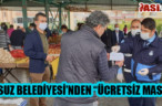 ARSUZ BELEDİYESİ’NDEN “ÜCRETSİZ MASKE”