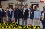 ROTARY GUVERNÖRÜ ANTALYALI VE YÖNETİMİ İTSO’YU ZİYARET ETTİ