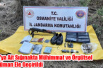PKK’ya Ait Sığınakta Mühimmat ve Örgütsel Doküman Ele Geçirildi