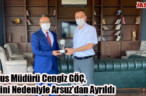 Nüfus Müdürü Cengiz GÖÇ, Tayini Nedeniyle Arsuz’dan Ayrıldı