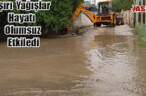 Aşırı Yağışlar Hayatı Olumsuz Etkiledi