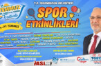 5 TEMMUZ SPOR TURNUVALARI KAYITLARI DEVAM EDİYOR