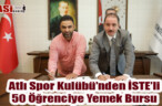 Atlı Spor Kulübü’nden İSTE’li 50 Öğrenciye Yemek Bursu