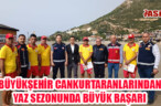 BÜYÜKŞEHİR CANKURTARANLARINDAN YAZ SEZONUNDA BÜYÜK BAŞARI