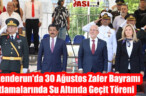 İskenderun’da 30 Ağustos Zafer Bayramı Kutlamalarında Su Altında Geçit Töreni