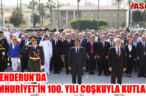 İSKENDERUN’DA CUMHURİYET’İN 100. YILI COŞKUYLA KUTLANDI