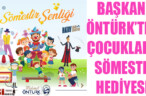 BAŞKAN ÖNTÜRK’TEN ÇOCUKLARA SÖMESTR HEDİYESİ