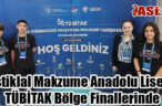 İskenderun İstiklal Makzume Anadolu Lisesi TÜBİTAK Bölge Finallerinde