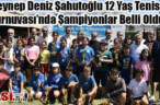 Zeynep Deniz Şahutoğlu 12 Yaş Tenis Turnuvası’nda Şampiyonlar Belli Oldu