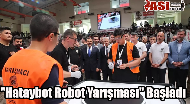 “Hataybot Robot Yarışması” Başladı