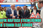 TRAFİK HAFTASI ETKİNLİĞİNDE HBB STANDI İLGİ GÖRDÜ