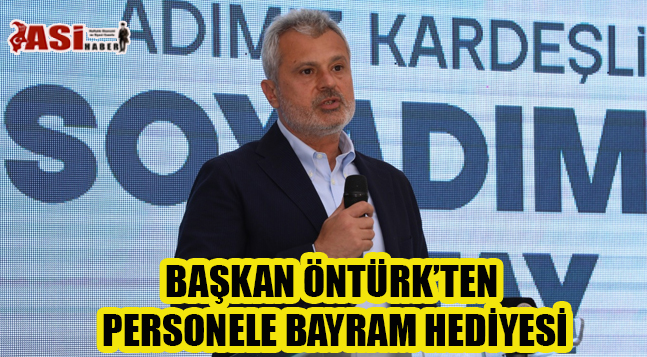 HBB Başkanı Öntürk Personeliyle Bayramlaştı