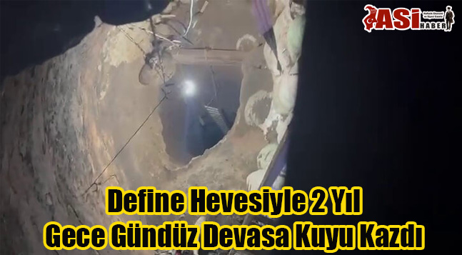 Define Hevesiyle 2 Yıl Gece Gündüz Devasa Kuyu Kazdı