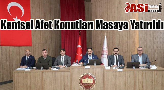 Kentsel Afet Konutları Masaya Yatırıldı