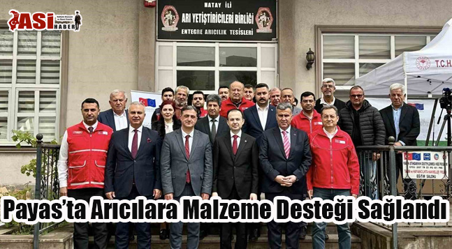 Payas’ta Arıcılara Malzeme Desteği Sağlandı