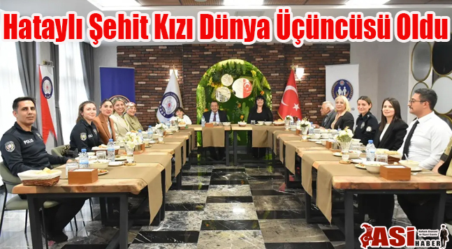 Hataylı Şehit Kızı Dünya Üçüncüsü Oldu