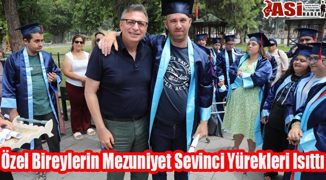 İskenderun Belediyesi Engelsiz Atölye’de Mezuniyet Coşkusu: 35 Özel Öğrenci Kep Attı