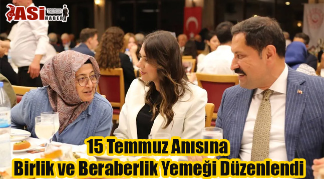 Hatay’da 15 Temmuz Anısına Birlik ve Beraberlik Yemeği