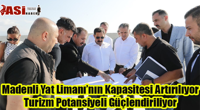 Madenli Yat Limanı’nın Kapasitesi Artırılıyor, Turizm Potansiyeli Güçlendiriliyor