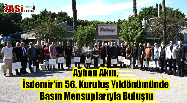 Ayhan Akın, İsdemir’in 56. Kuruluş Yıldönümünde Basın Mensuplarıyla Buluştu