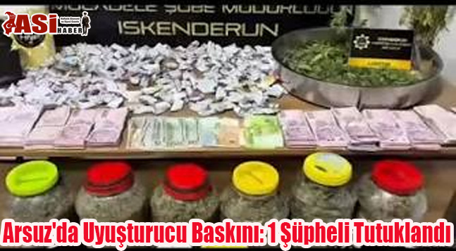 4 kilo 621,80 Gram Esrar Bulundu, 1 Kişi Tutuklandı