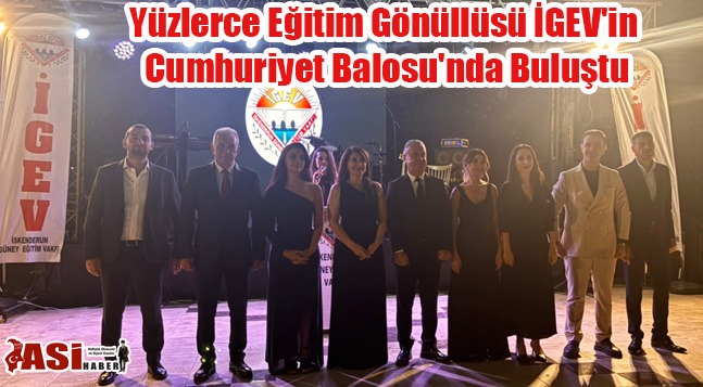 Yüzlerce Eğitim Gönüllüsü İGEV’in Cumhuriyet Balosu’nda Buluştu