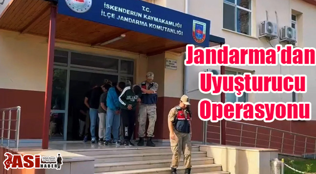 Jandarma’dan Uyuşturucu Operasyonu
